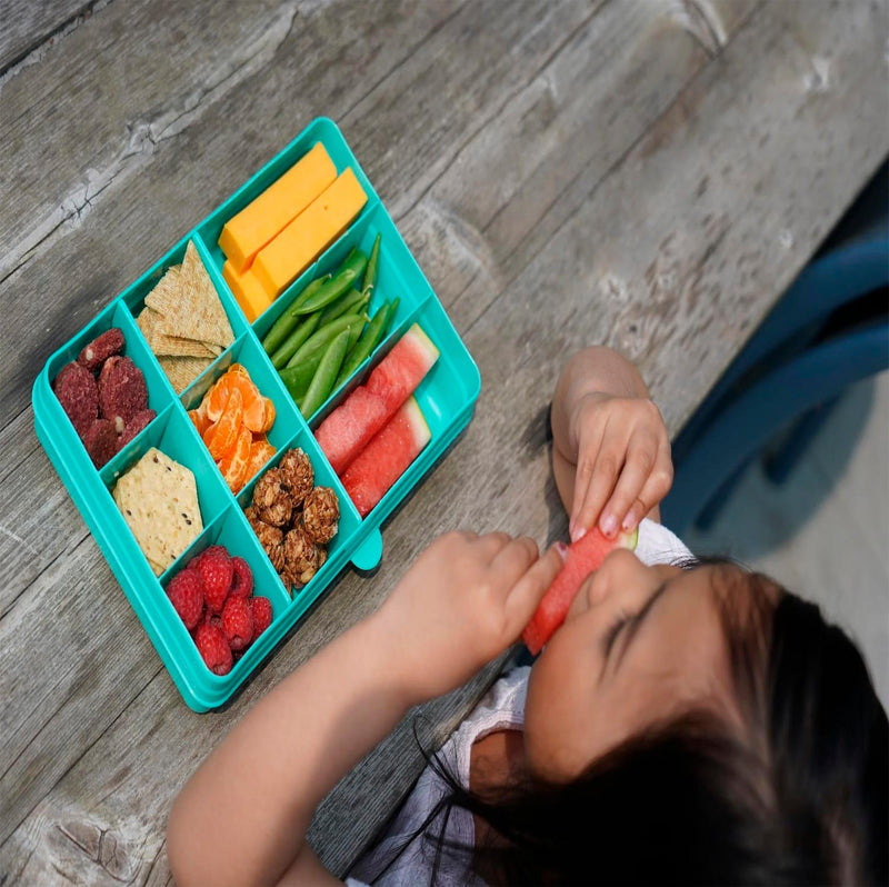 Caja Contenedora para snack Azul, Melii - KIDSCLUB Tienda ONLINE