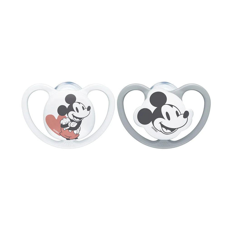 Chupetes Space Disney Mickey Mouse Etapa 3, Nuk - KIDSCLUB Tienda ONLINE