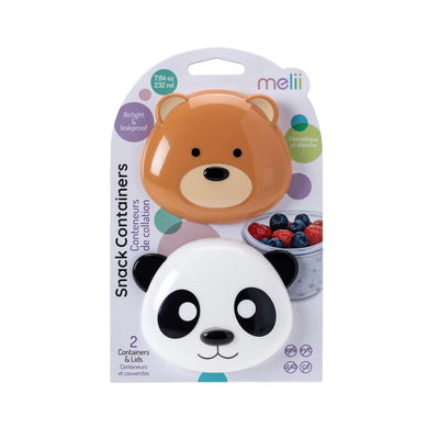 Contenedores de Snack Oso y Panda, Melii - KIDSCLUB Tienda ONLINE
