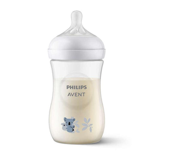 Philips Avent Biberón Natural Color Azul 260ml 1m+