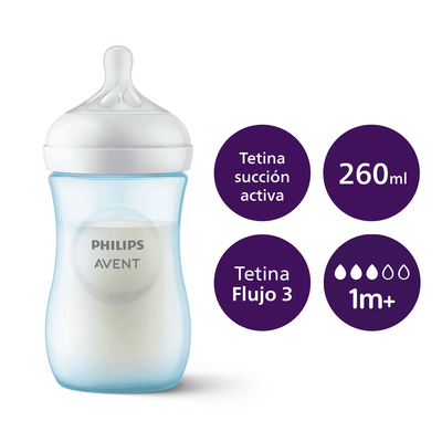 Philips Avent - Pezón natural de flujo variable, 2 unidades : Bebés 