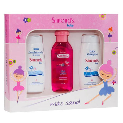 Set de cuidado para bebés Baby Pink, Simond's - KIDSCLUB Tienda ONLINE