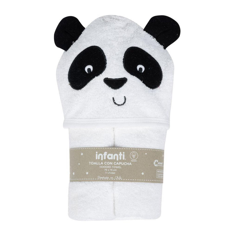 Toalla capucha panda, Infanti - KIDSCLUB Tienda ONLINE