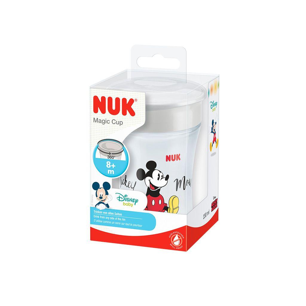 Vaso de aprendizaje Nuk Magic Cup Mickey +8 Meses 230 ml.